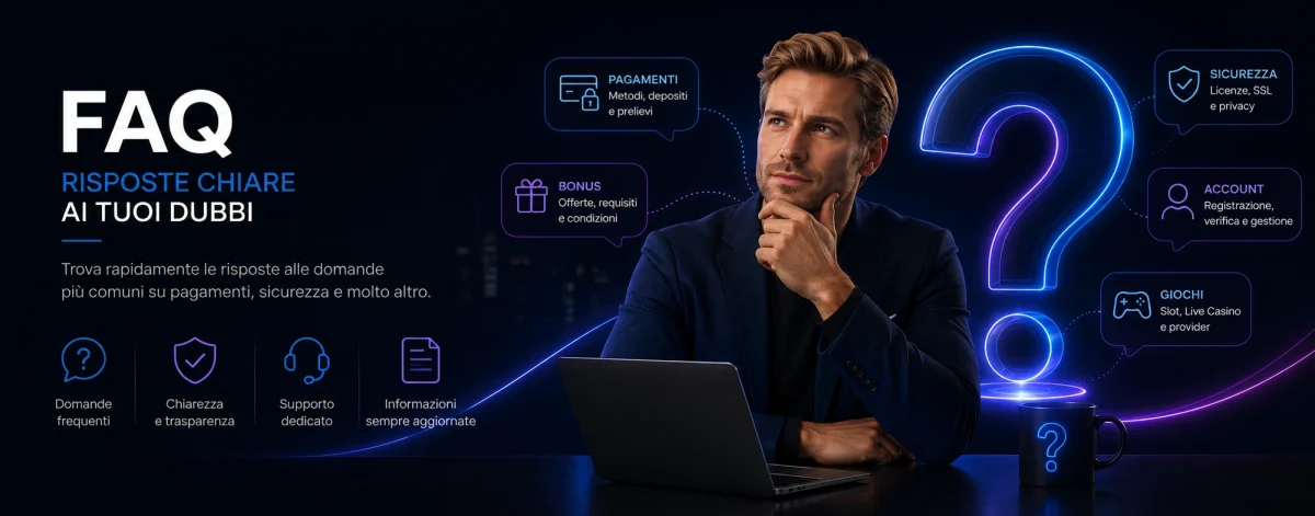FAQ support in a futuristic design