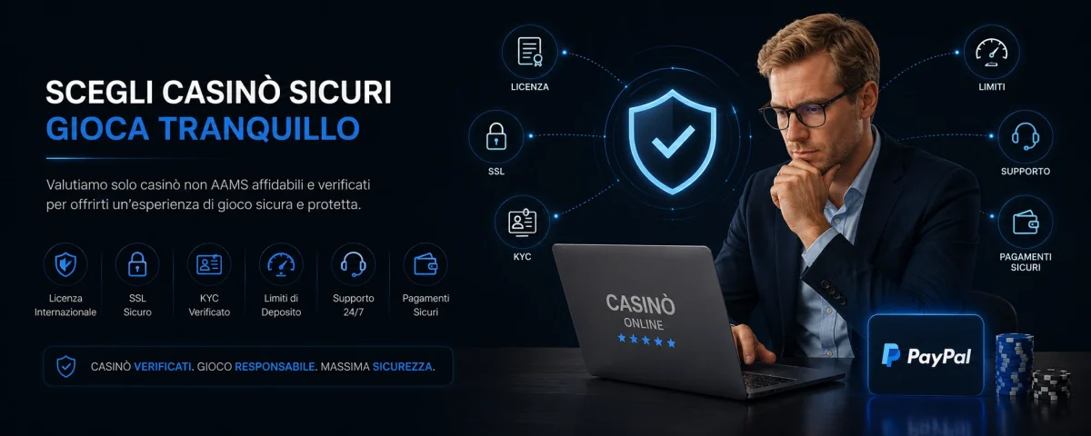 Secure online casinos verified and safe